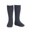 CALCETINES ALTOS CANALÉ ANTRACITA