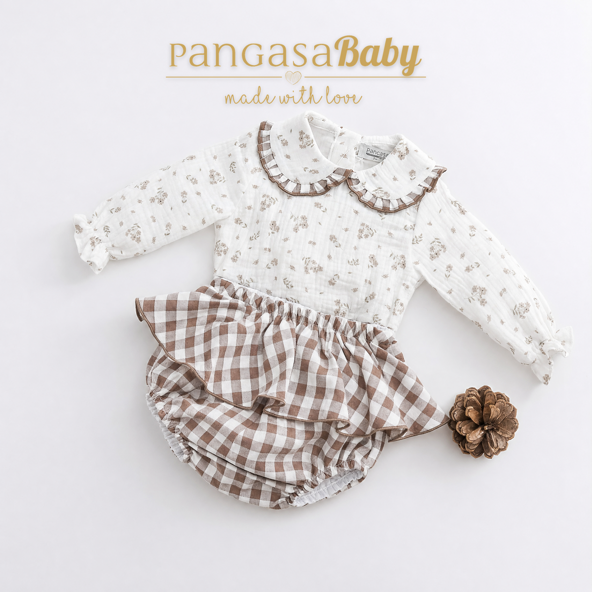 CONJUNTO BRAGUITA CHOCOLATE