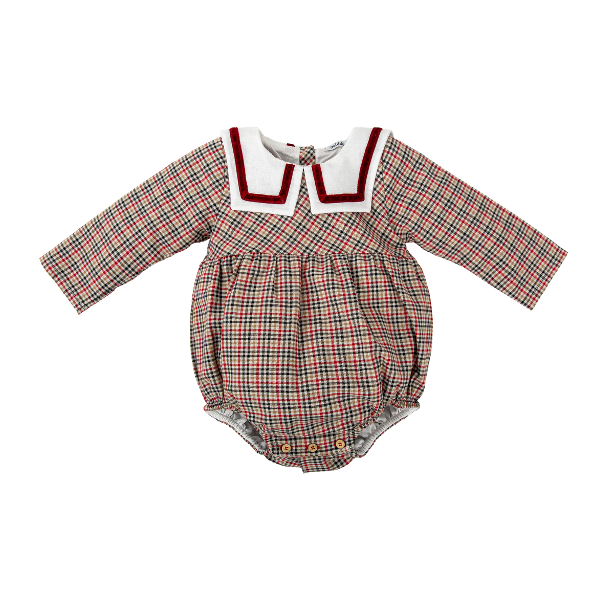 PELELE TARTÁN CUELLO MARINERO
