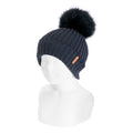 GORRO CON BORLA MARINO