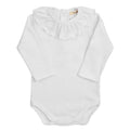 BODY CON VOLANTE BLANCO