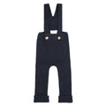 PANTALÓN CANALÉ CON TIRANTES MARINO