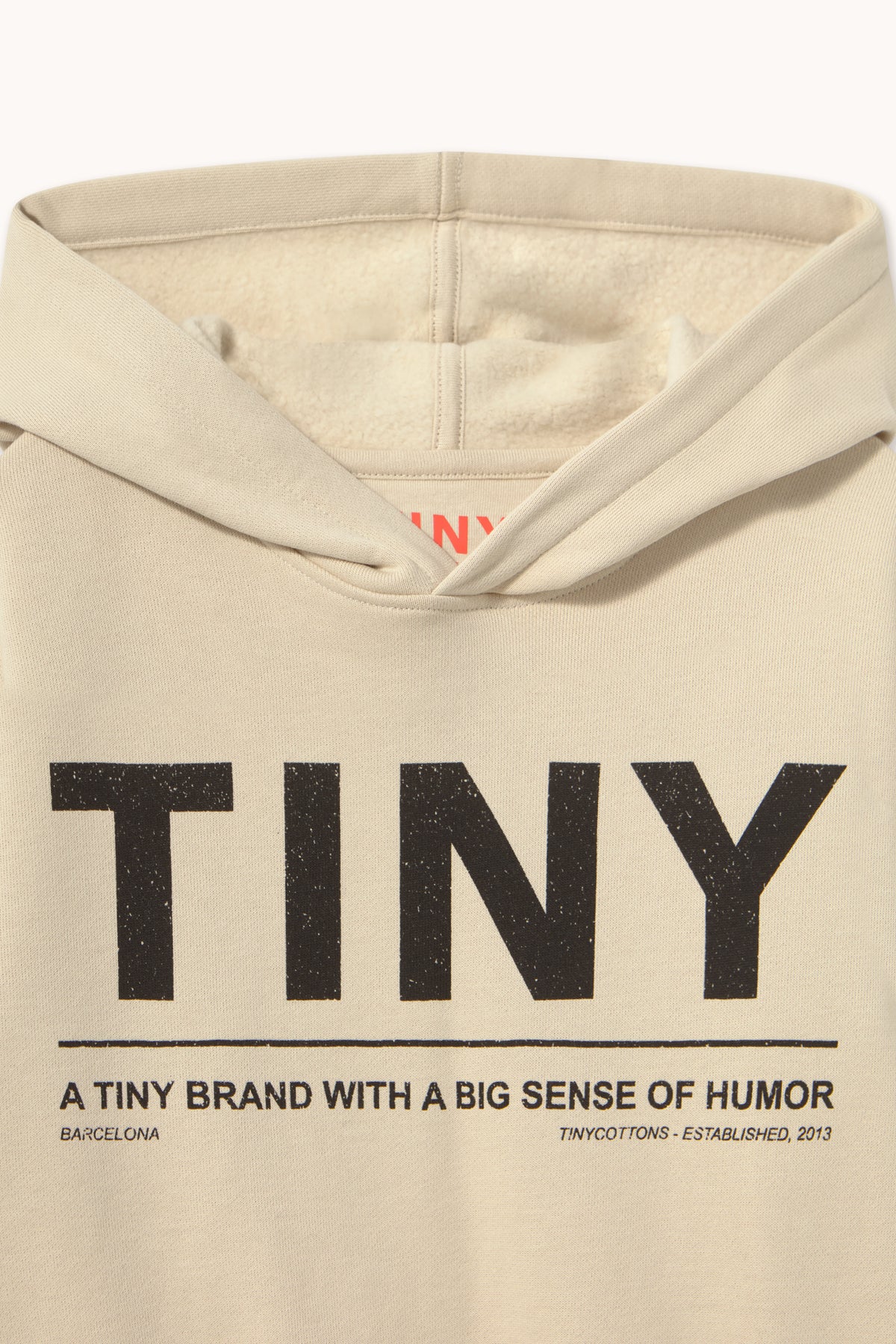 SUDADERA TINY BEIGE