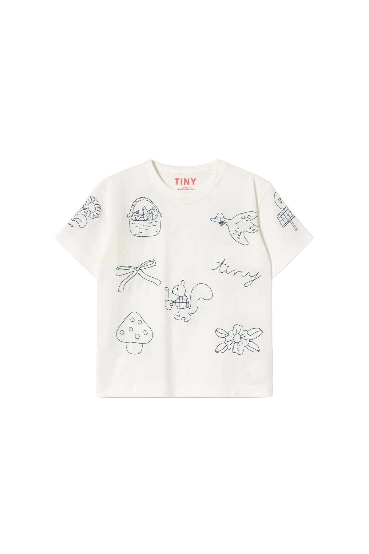 CAMISETA BORDADOS