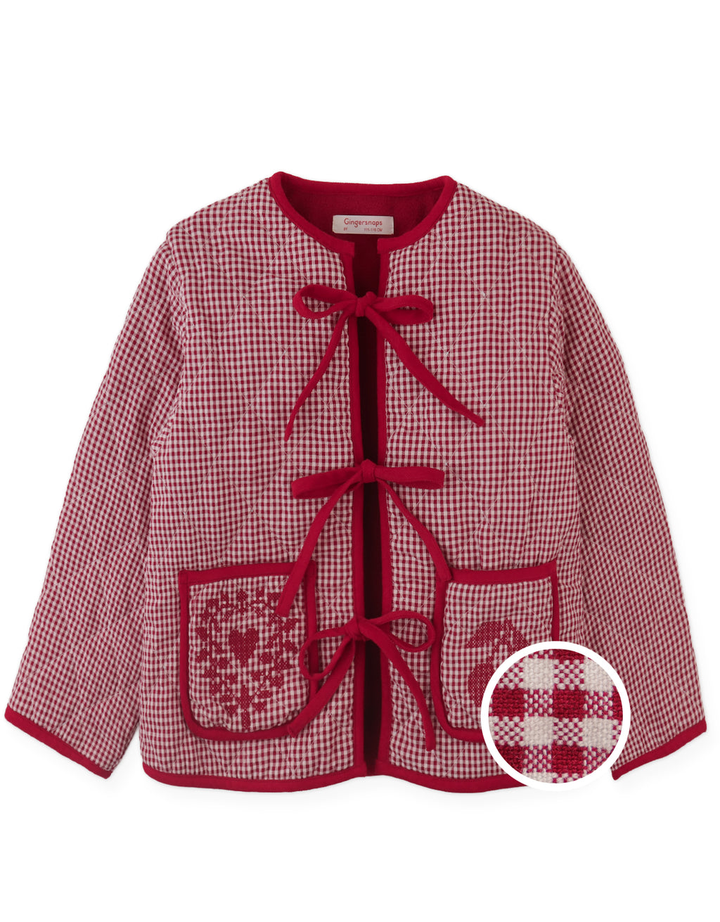 CHAQUETA VICHY CHERRIES
