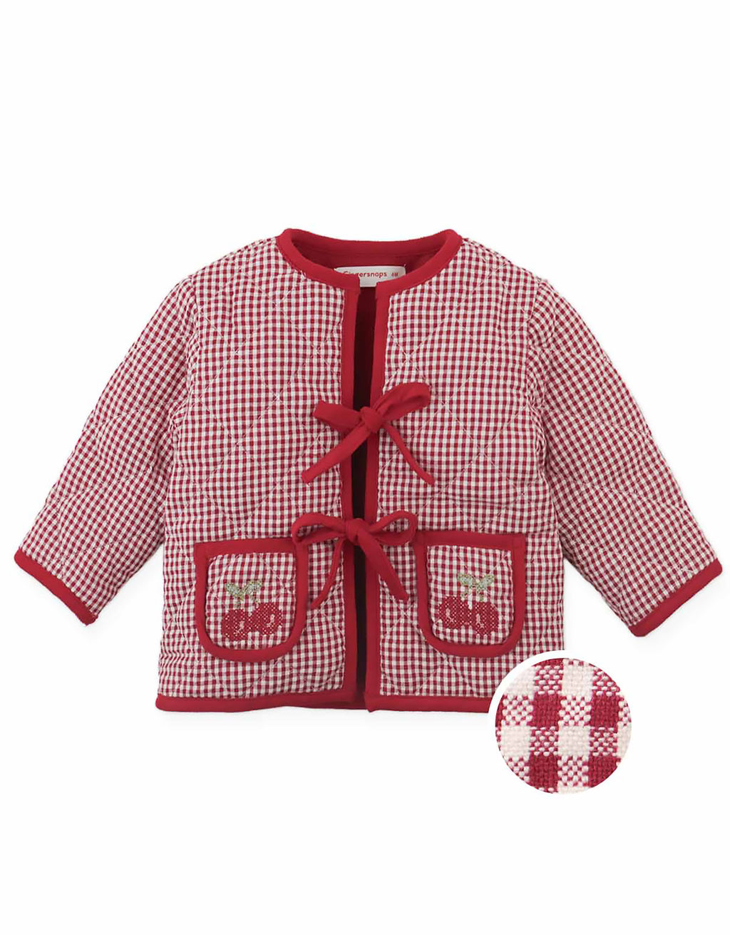 CHAQUETA VICHY CHERRIES
