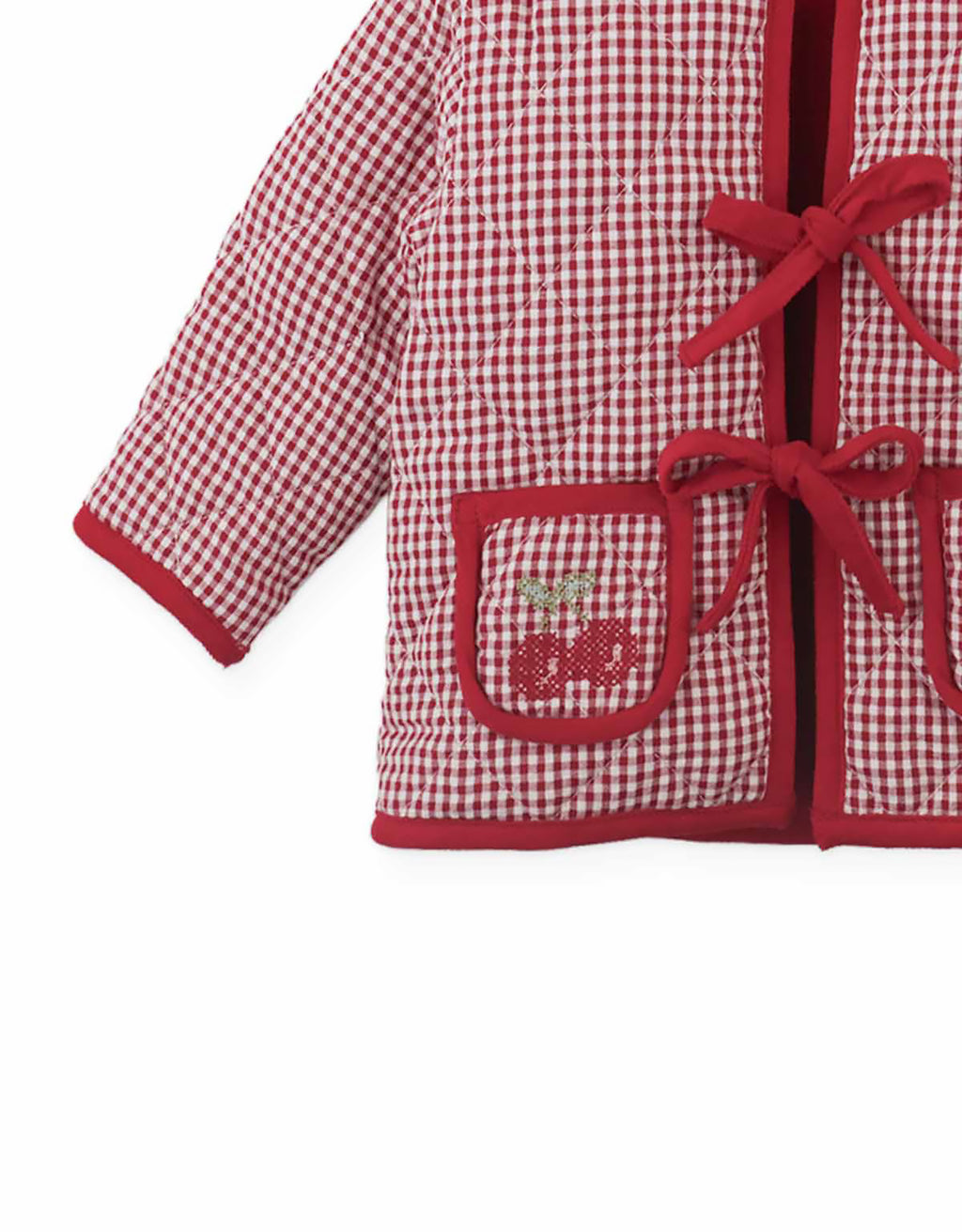 CHAQUETA VICHY CHERRIES