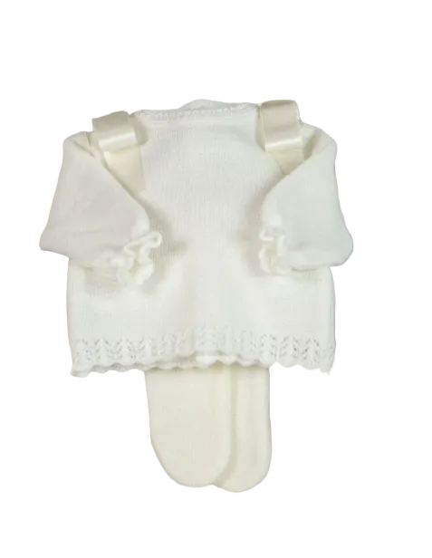 CONJUNTO JERSEY Y POLAINA LAZOS